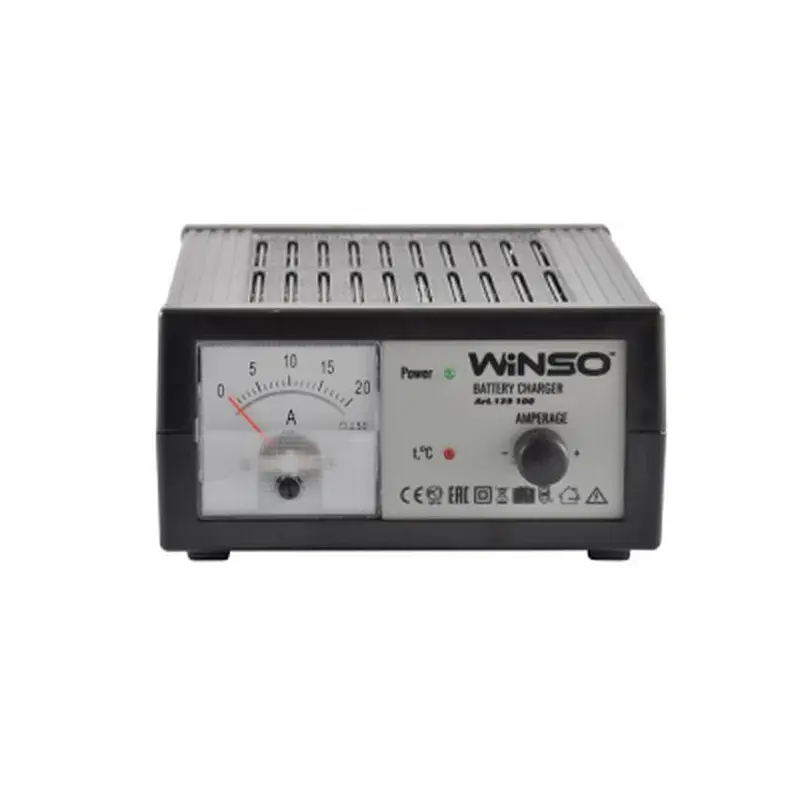 Зарядний пристрій для автомобільного акумулятора WINSO 139100 - фото 2