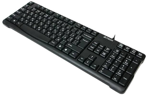 Клавіатура A4Tech KR-750 Ukr Black - фото 2