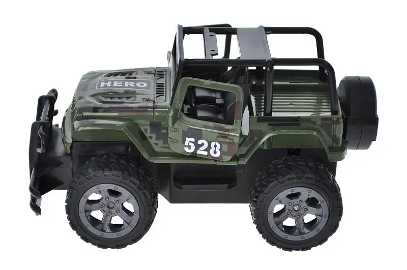 Машинка на радіокеруванні військовий джип акумуляторна Urban Off-Road 25968-1A в коробці р.20, 5х12, 8х10, 5см - фото 5