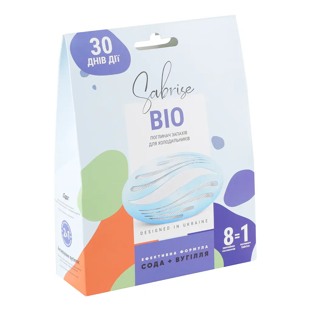 Био-поглотитель запаха для холодильника Sabrise, 1 шт. - фото 2