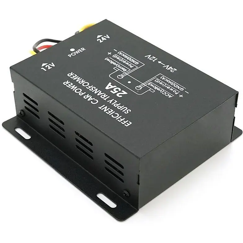 Перетворювач авто інвертор Voltronic DC/DC 24v-12v 25A GS-D25 - фото 4