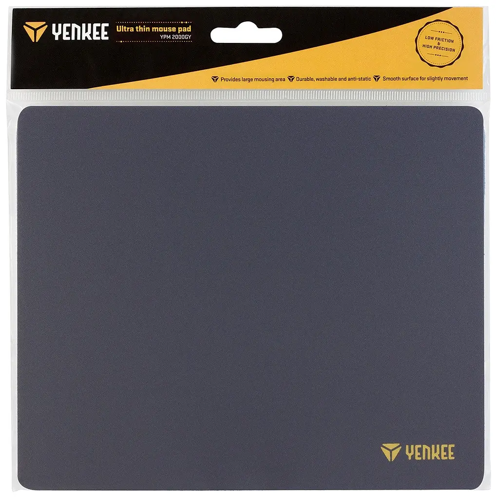 Килимок для мишi Yenkee YPM 2000GY Ultra thin mouse pad (7090587) - фото 3
