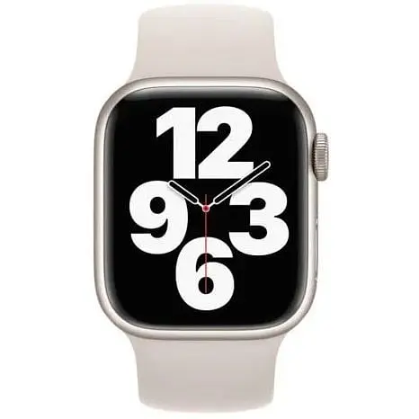 Силиконовый ремешок CasePro Solo Loop Starlight Size М для Apple Watch 42mm/41mm/40mm/38mm - фото 2