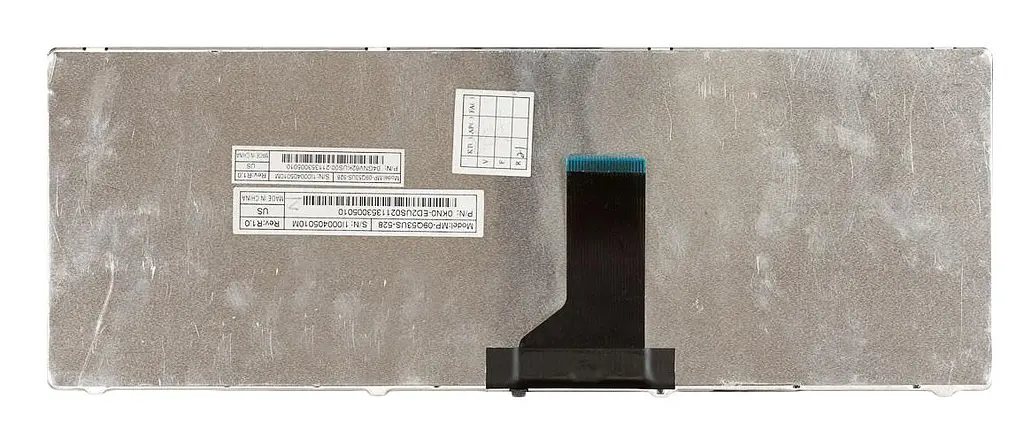 Клавіатура для ноутбука Asus (UL30, K42, K43, X42) Black, (Black Frame) - фото 2