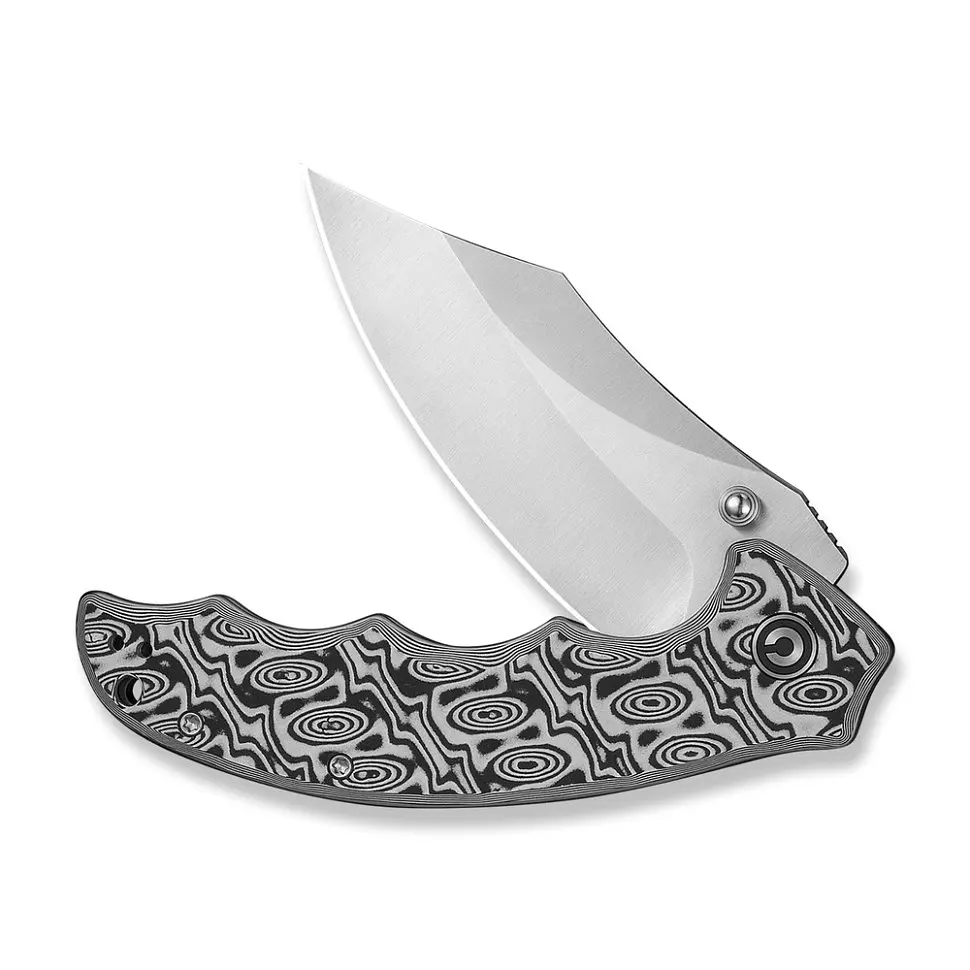 Ніж складаний туристичний Civivi Pentad (8.8 см) Nitro-V / Micarta чорний/білий - фото 3