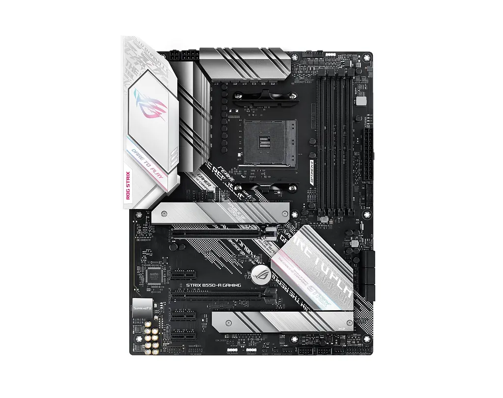 Материнская плата ROG STRIX B550-A GAMING sAM4 B550 4xDDR4 M.2 HDMI DP ATX Asus teh0019012 - фото 2