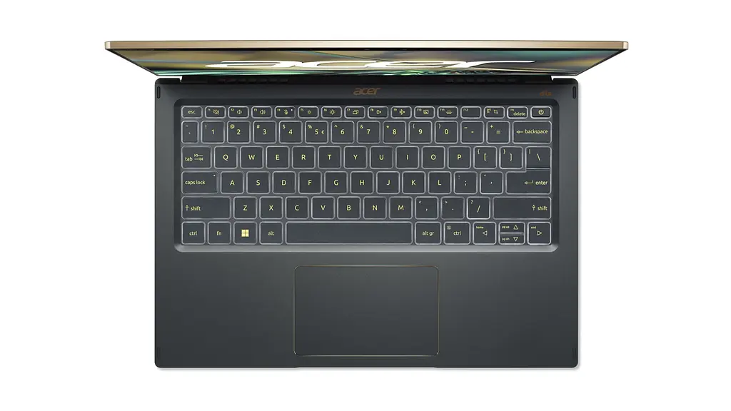 Ноутбук Acer Swift 5 SF514-56T 14' WUXGA IPS Touch, Intel i5-1240P, 16GB, F512FB, UMA, Win11H, зеленый (NX.K0HEU.006) - фото 5