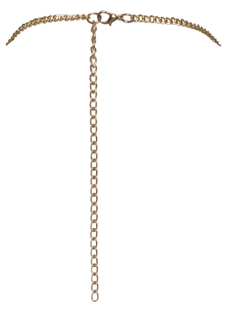 Топ - Сottelli Collection Metal Top Gold S-L - фото 7