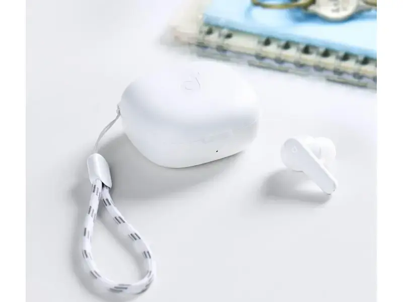 Навушники з мікрофоном ANKER Soundcore P20i White - фото 4