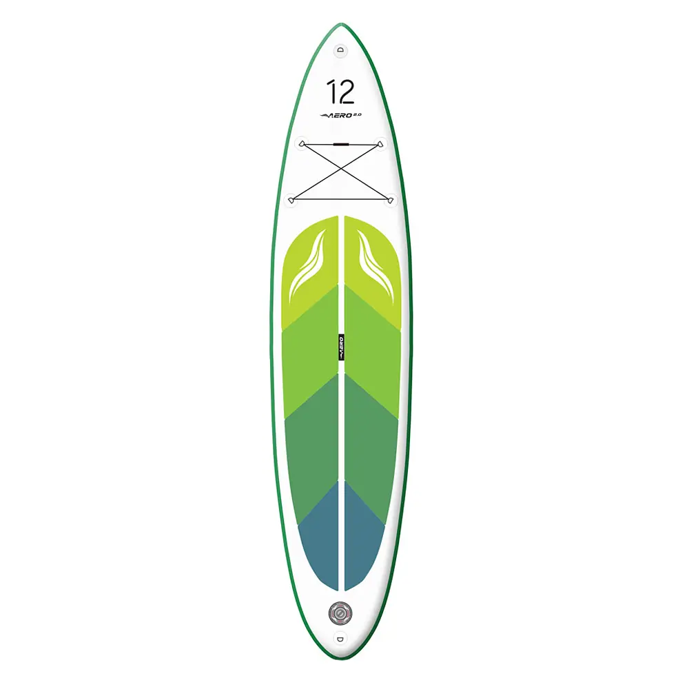 Надувна SUP дошка AERO Board 2.0 (365х15х80см) 12' Green Leaf - фото 2