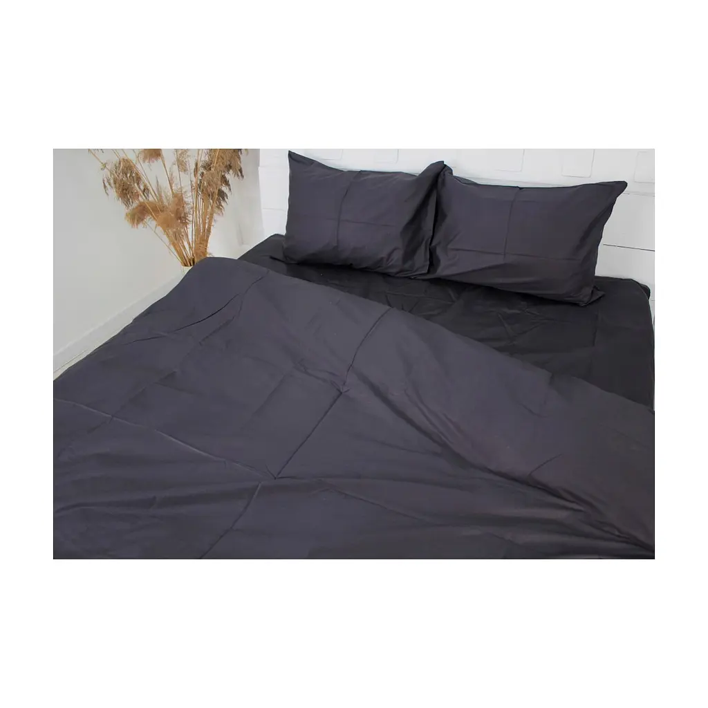 Постільна білизна MirSon Сатин 0848 Blue Black 220х240 (2200002026727) - фото 3