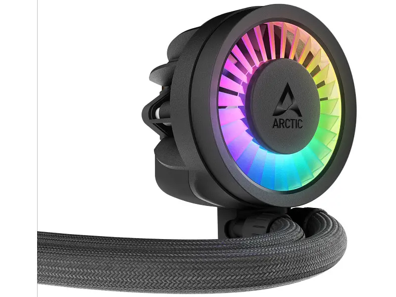 Водяне охолодження ARCTIC Liquid Freezer III Pro 360 A-RGB Black (ACFRE00184A) - фото 4