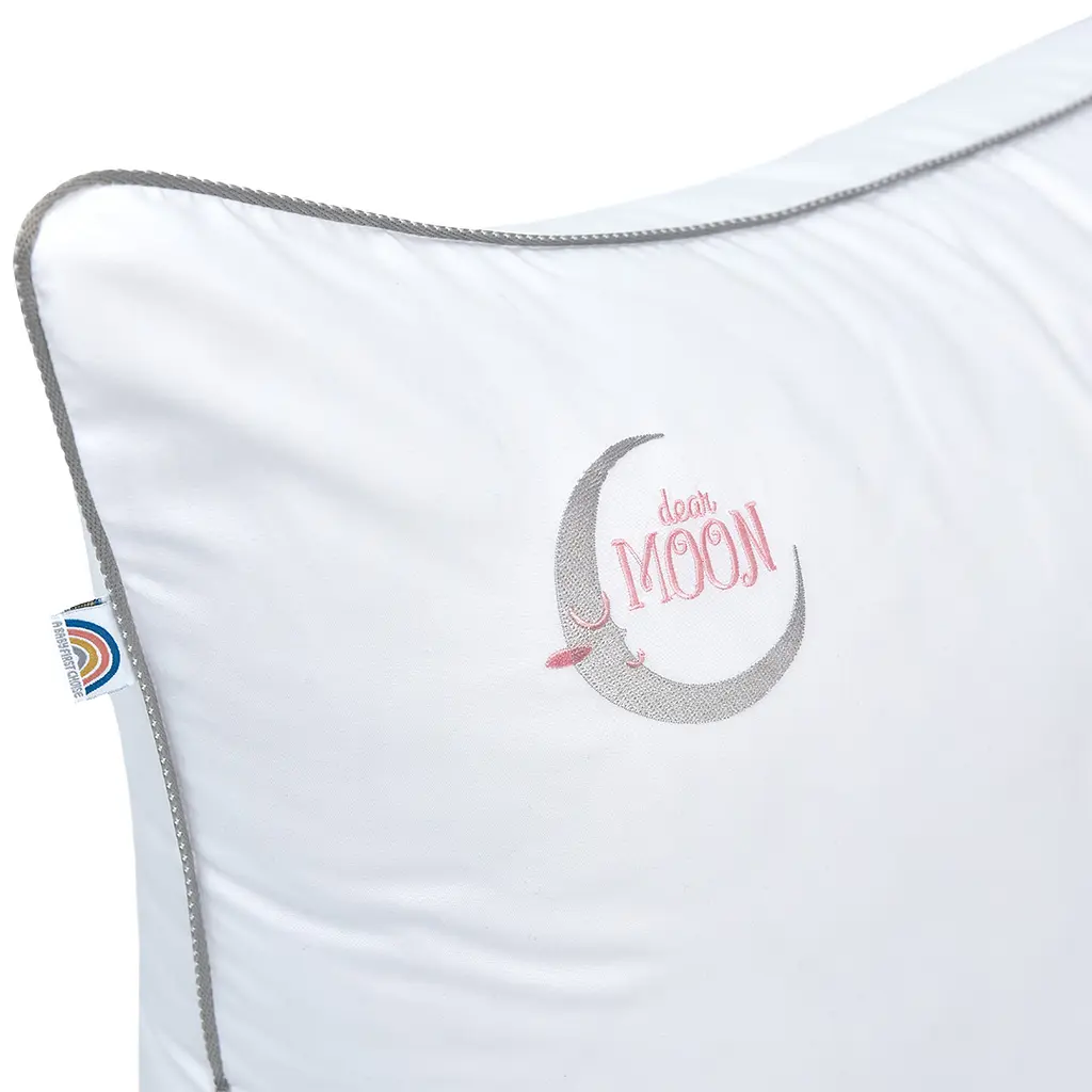 Подушка дитяча Papaella Sweet Moon 60х40 см білий (8-32884) - фото 4