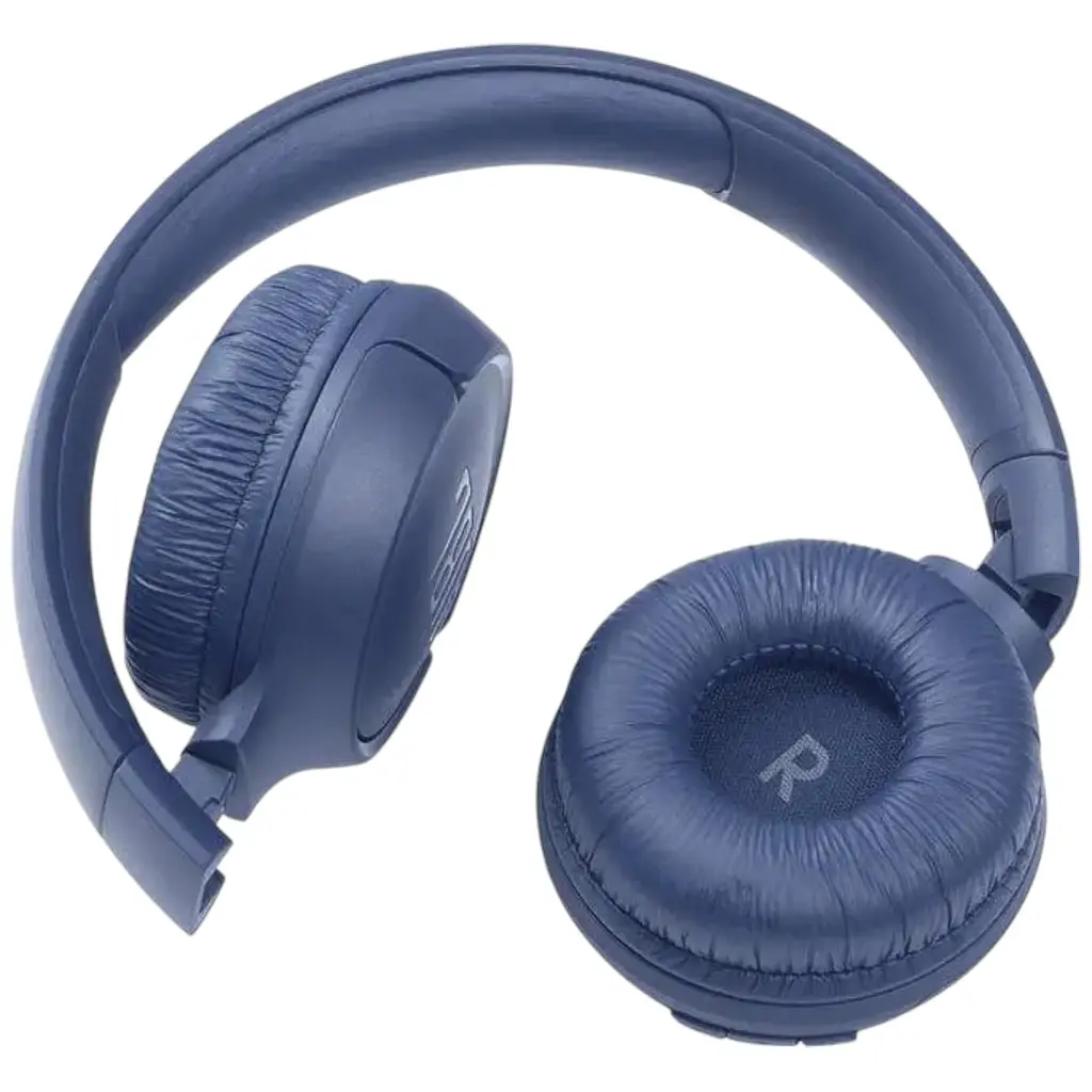 Бездротові навушники Tune 510BT Bluetooth круглі басові синій - фото 4