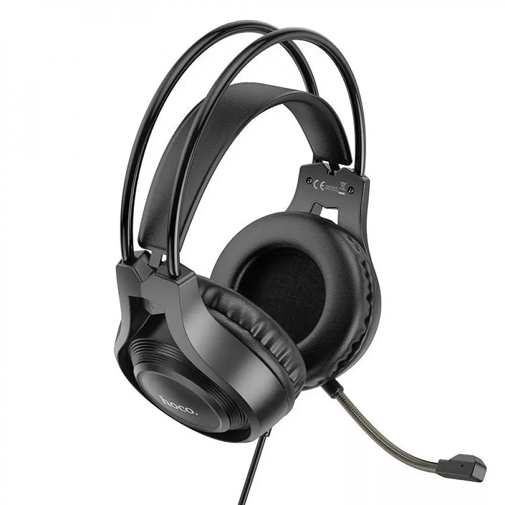 Наушники Hoco W106 Tiger gaming headset Black - фото 2