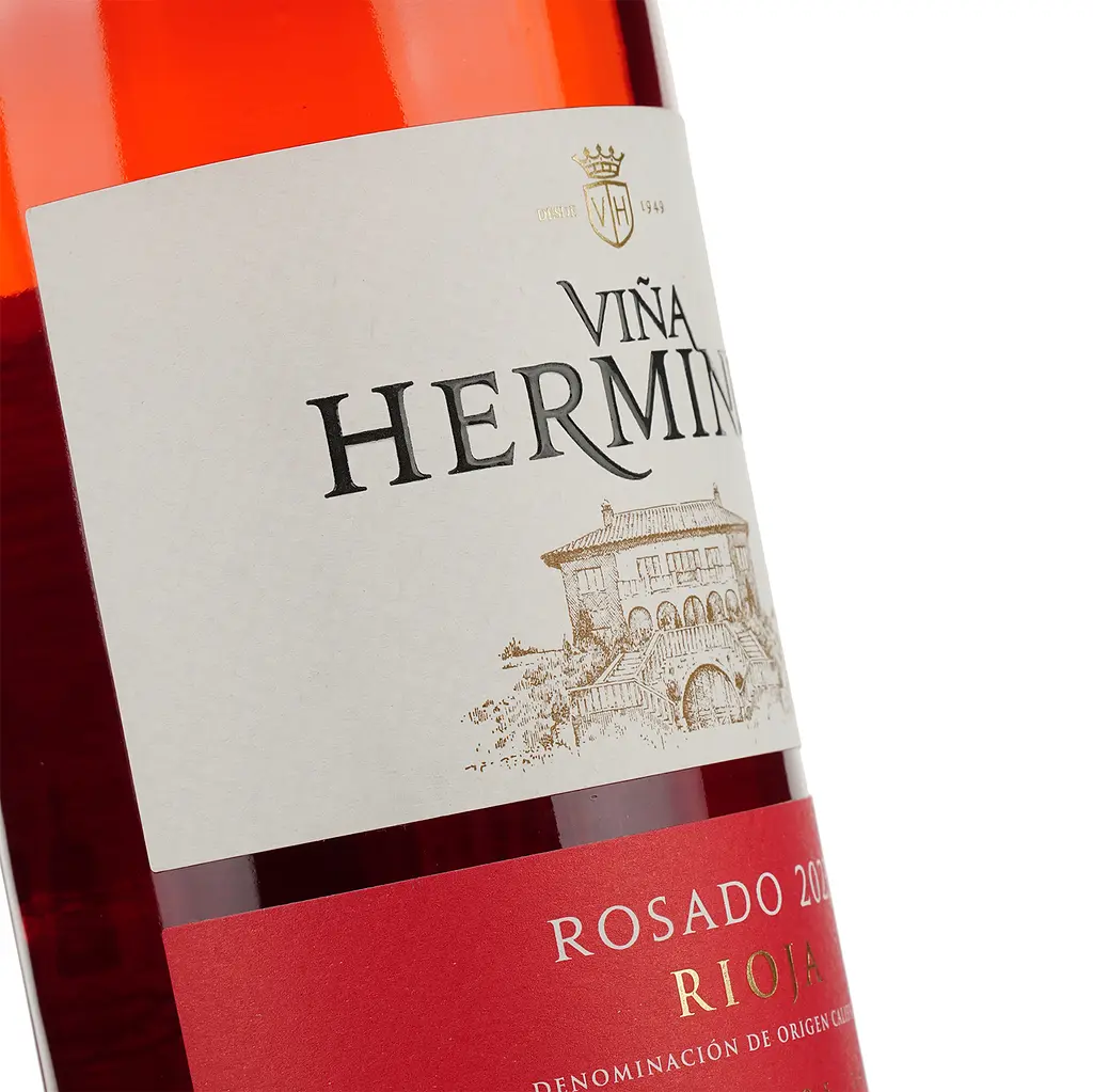 Вино Vina Herminia Garnacha, розовое, сухое, 13,5%, 0,75 л (8000016627683) - фото 3