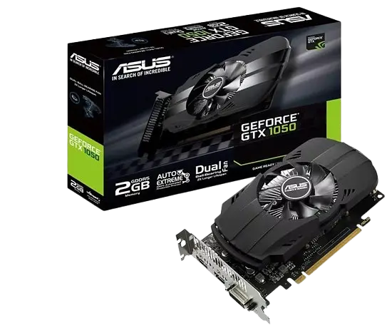 Відеокарта GeForce GTX 1050 2GB Asus Phoenix (PH-GTX1050-2G) Б/В - фото 3