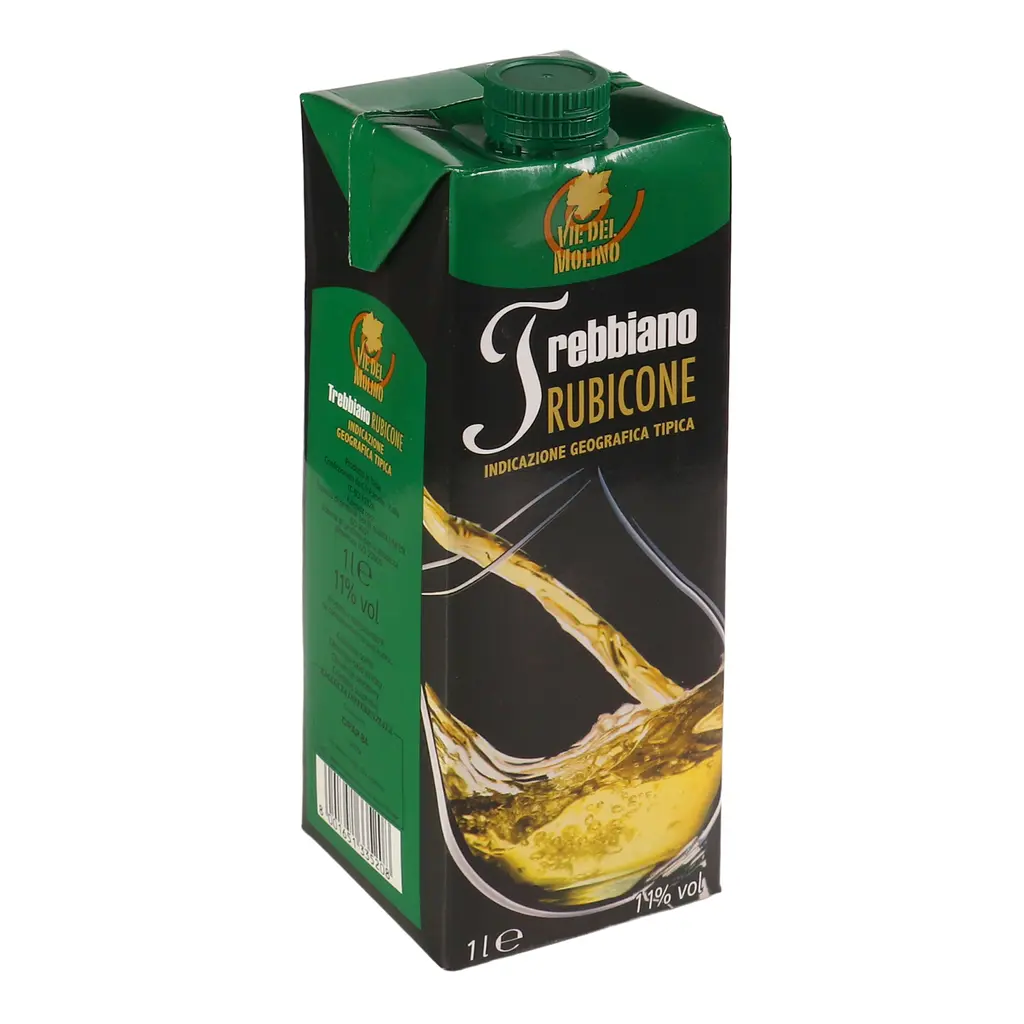 Вино Via del Molino Rubicone Trebbiano IGP, белое, сухое, 1 л - фото 6