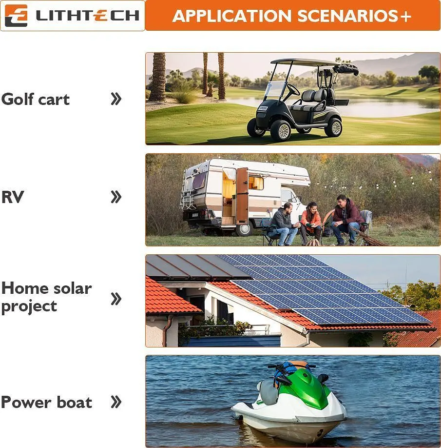 Акумулятор Lithtech LiFePO4 12V (12.8V/314Ah/4019.2Wh) (TE12314BH) [157972] - фото 5