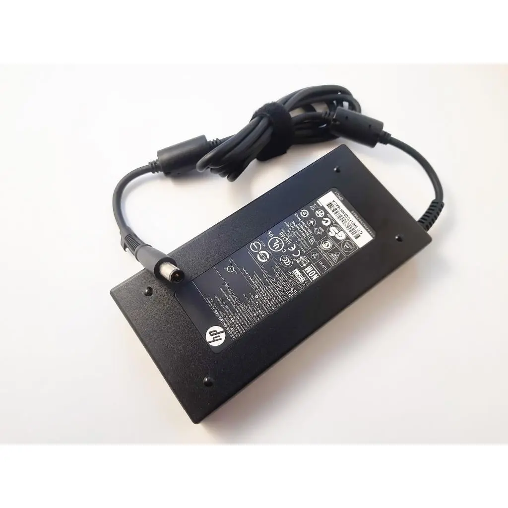 Блок живлення до ноутбуку HP 150W 19.5V, 7.7A, роз'єм 7.4/5.0 (pin inside), Slim-корпус (HSTNN-CA27 / A40324) - фото 2