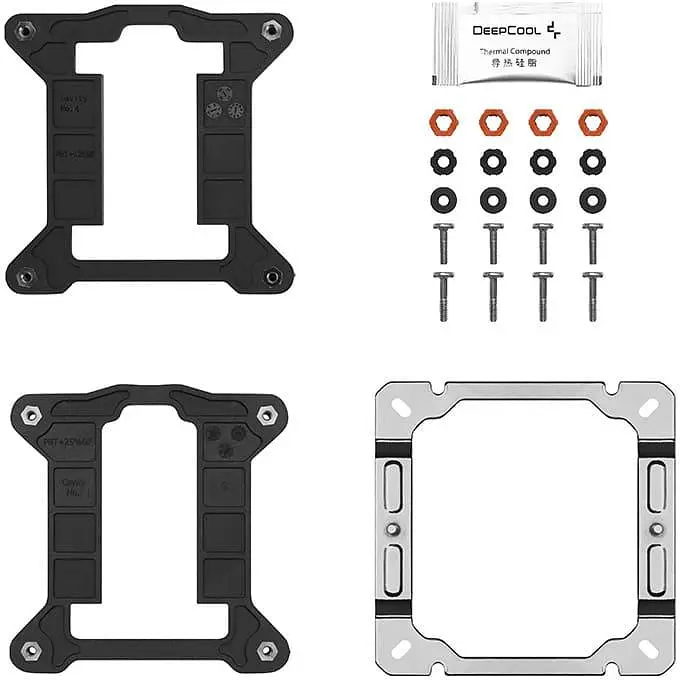 Кулер для процесора Deepcool AG400 1700 AM5 (R-AG400-BKNNMN-G-1) - фото 8