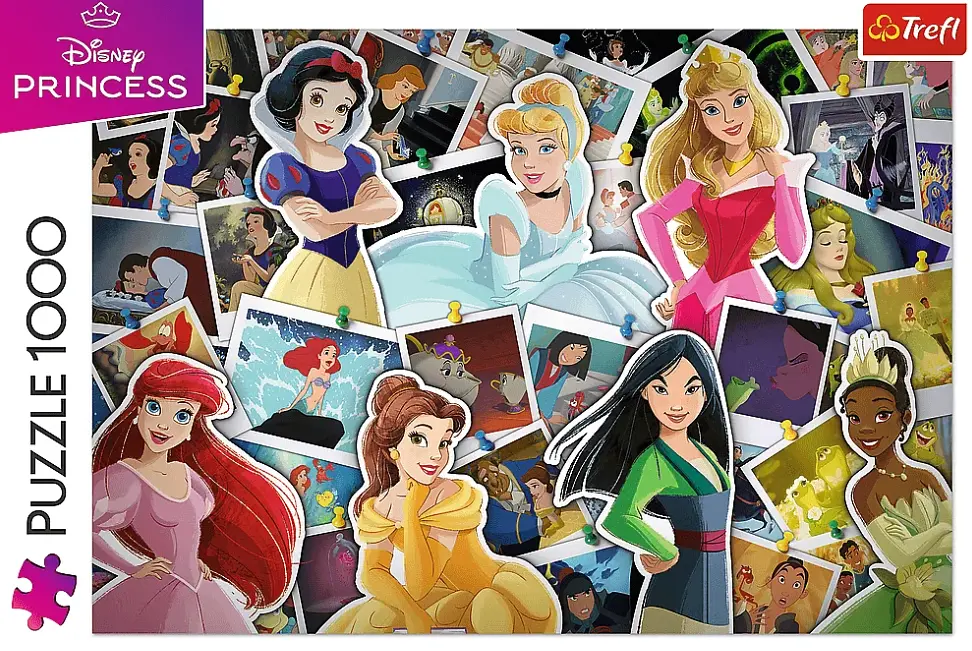 Пазл Принцеси Діснея - 1000 елементів Trefl 10905 - фото 3