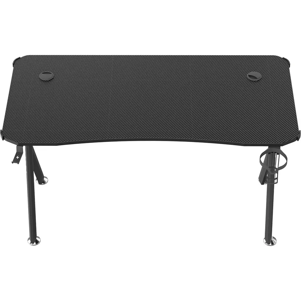 Комп'ютерний ігровий стіл GT Racer T-1224 Black [123404] - фото 4