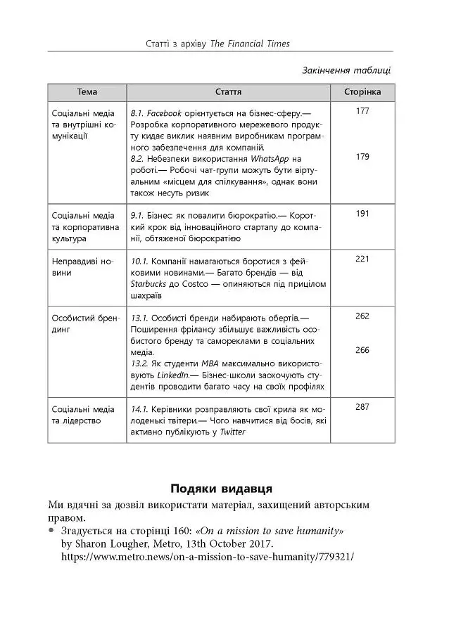 Посібник The Financial Times зі стратегії для соціальних медіа - фото 8
