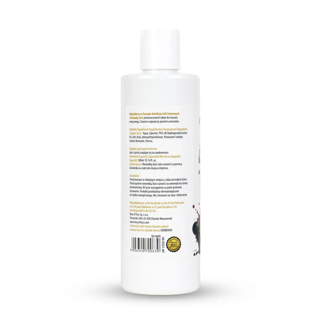 Лубрикант та масажний гель MyLove Aroma Series Чорна смородина 300 мл - фото 6