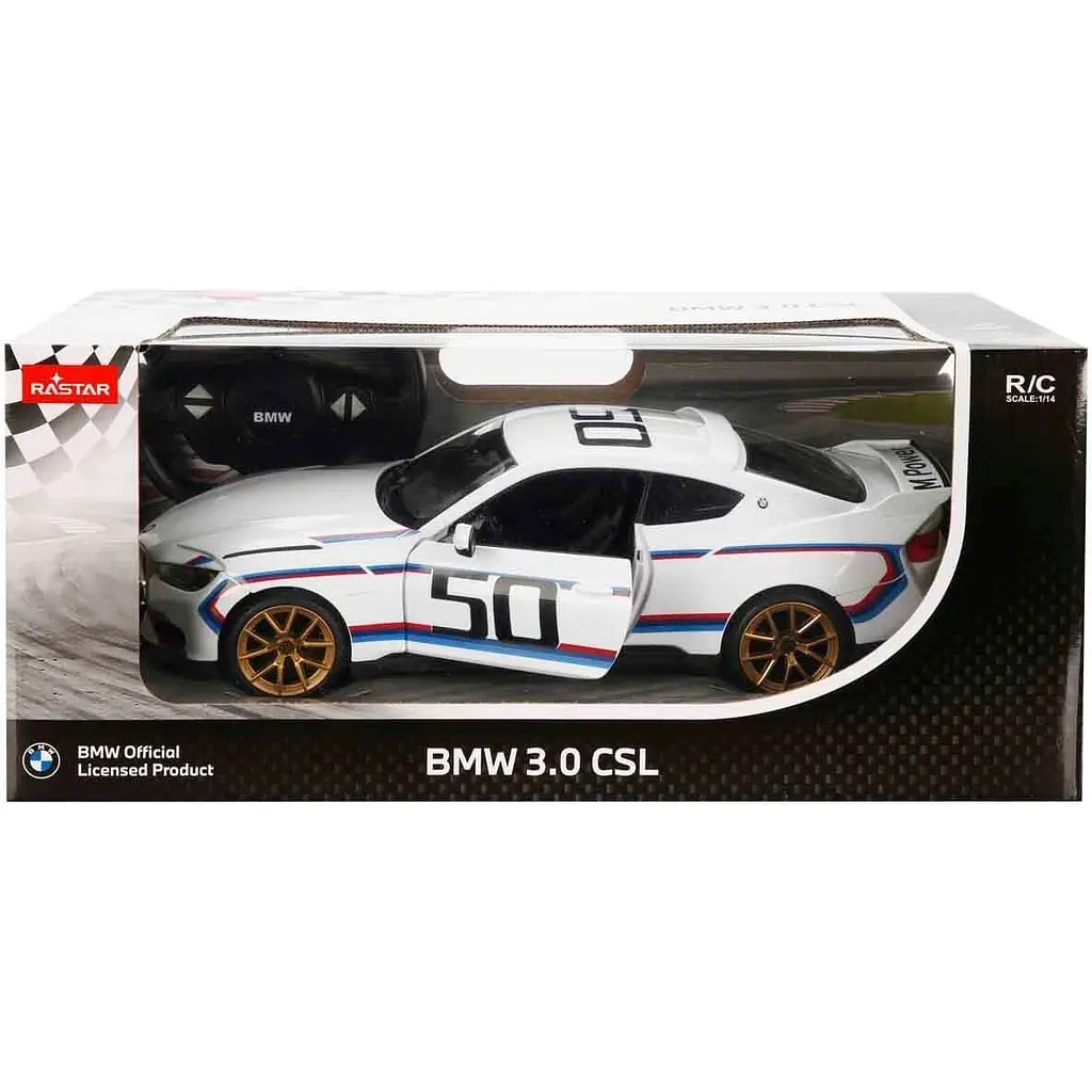 Іграшковий автомобіль на радіокеруванні Rastar BMW 3.0 CSL 1:14 (92800) - фото 8