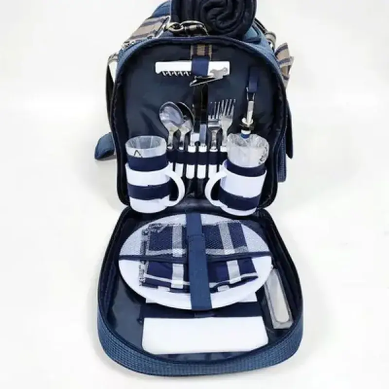 Набір для пікніка Time Eco TE-430 Premium Picnic Blue (6215028111513_2) - фото 2