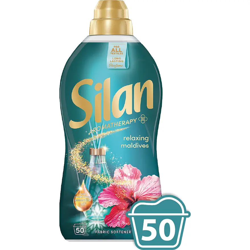 Кондиціонер для білизни Silan Ароматерапія Райські Мальдіви 1.1 л
