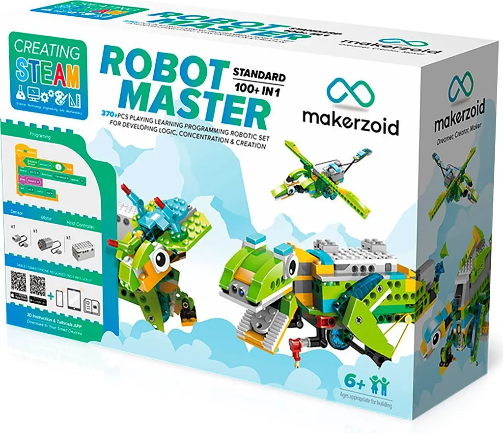 Конструктор Makerzoid Robot Master Standard (MKZ-RM-SD) [86641] - фото 6