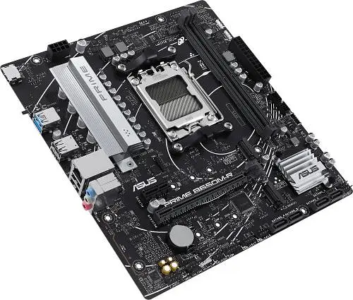 Материнська плата AM5 Asus PRIME B650M-R, B650, 2xDDR5, Int.Video (CPU), 4xSATA3, 2xM.2, 1xPCI-E 4.0 x16, 1xPCI-E 4.0 x1, Realtek 7.1, Realtek 2.5Gb, 4xUSB3.2/6xUSB2.0, HDMI, MicroATX - фото 5