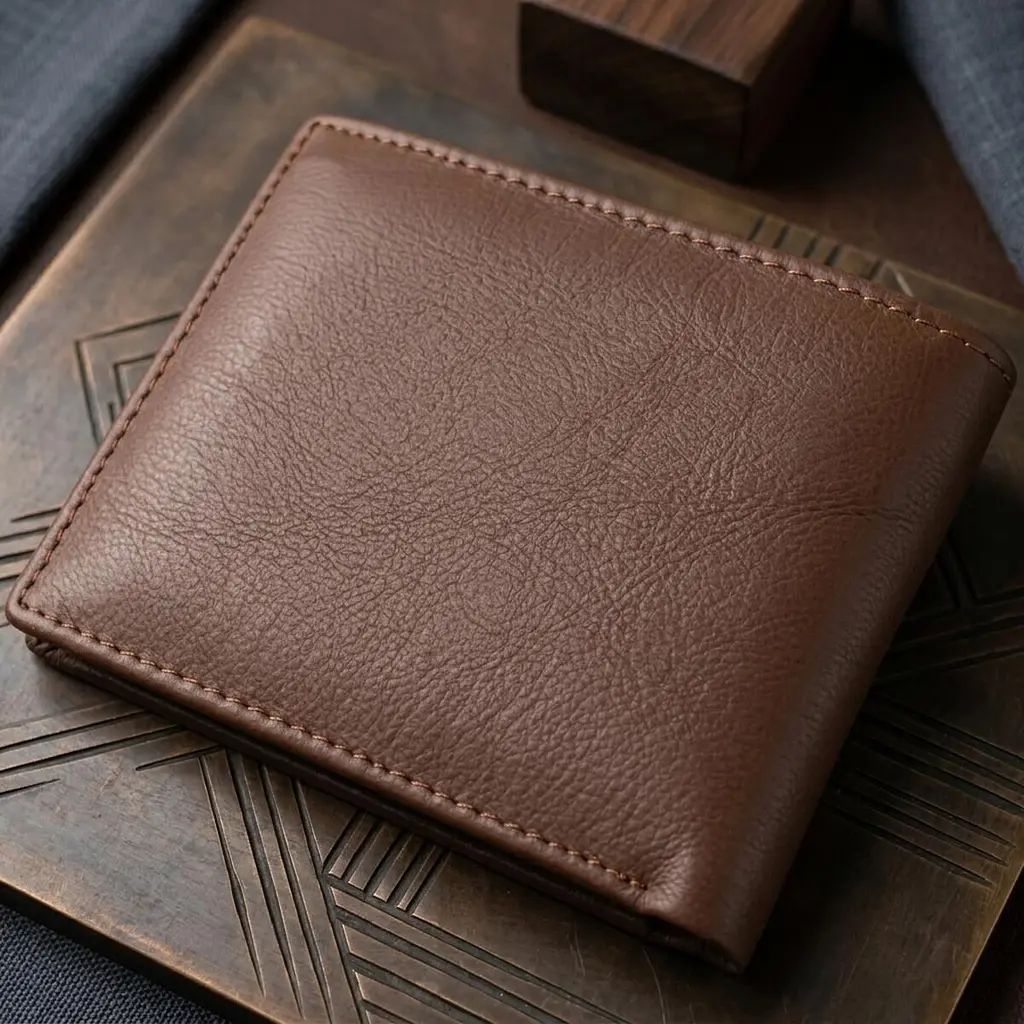Чоловічий гаманець ST Leather 18353 (ST-1) коричневий - фото 4