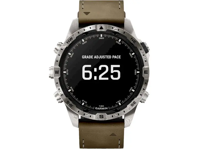 Смарт-годинник Garmin MARQ (Gen 2) Adventurer - Damascus Steel Edition (010-03393-30/31) - фото 4