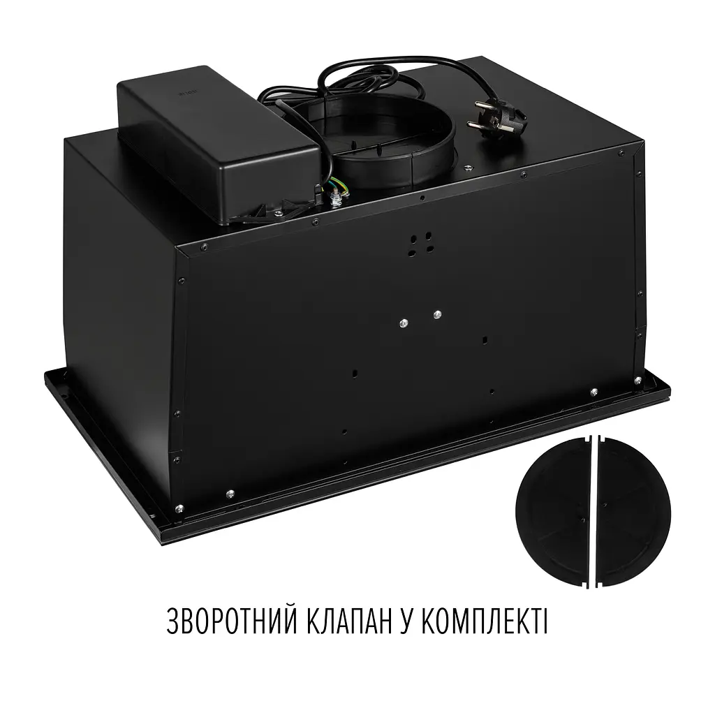 Витяжка повновбудована PERFELLI DESIGN FILINI 5 NERO SILENZIO - фото 13