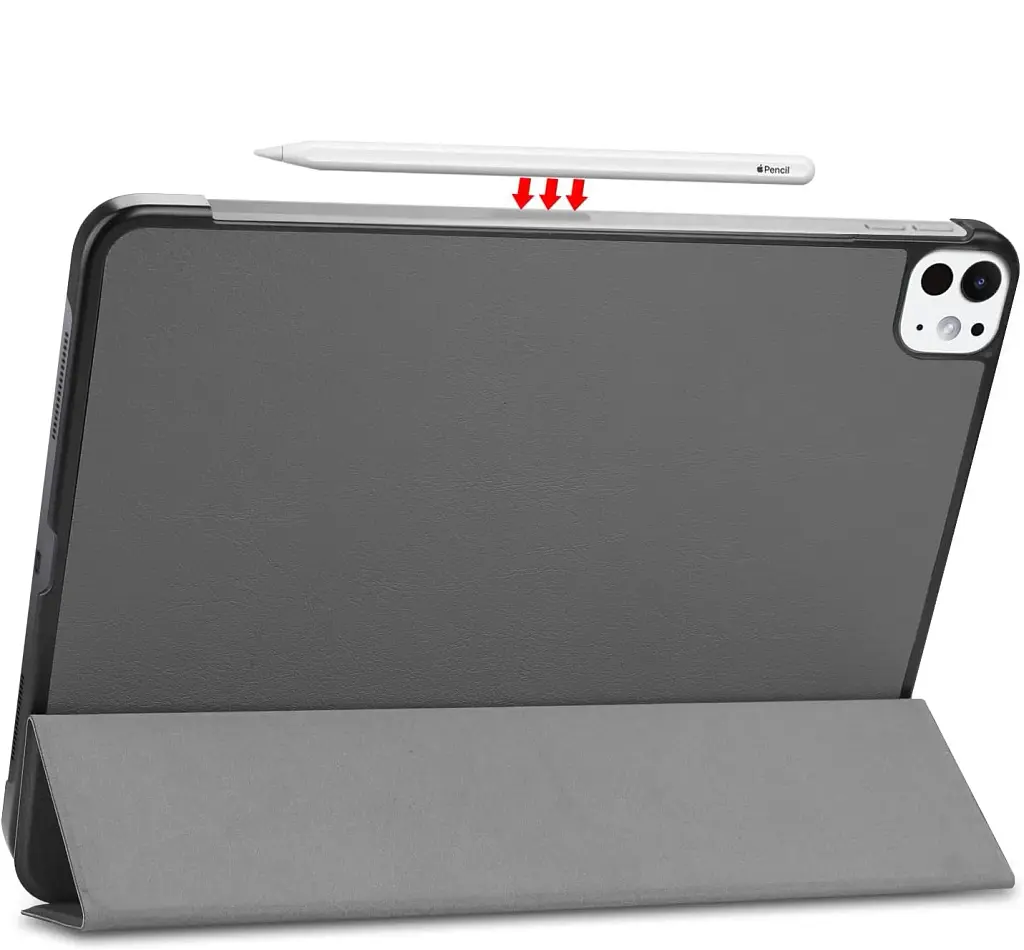 Чохол до планшета BeCover Smart Case Apple iPad Pro 11" M4 2024 Grey (711625) - фото 6