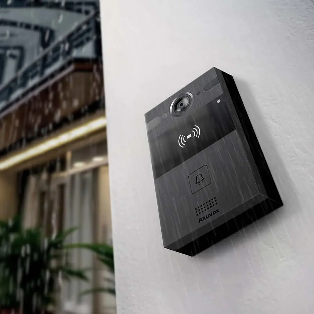 IP-відеопанель 4Mp Akuvox R25A SIP зі зчитувачем EM-Marine / Mifare / NFC (00-00002753) - фото 7