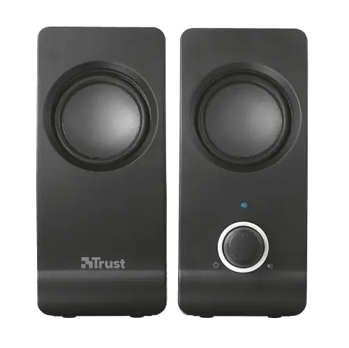 Колонки 2.0 Trust Remo, Black, 8W, працює від USB, регулятор гучності на передній панелі (17595) - фото 2