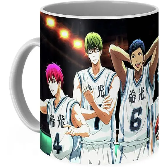 Кухоль GeekLand Kuroko no Basuke Баскетбол Куроко  Остання гра KB.02.02 330 мл білий - фото 3