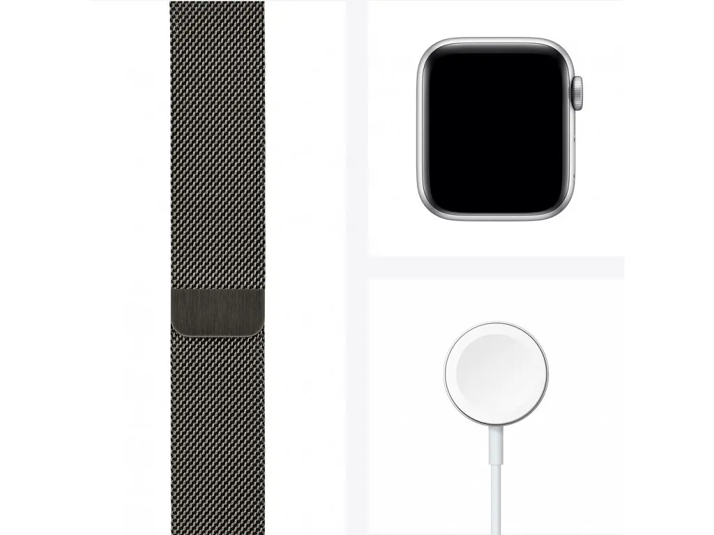 Смарт-часы Apple Watch Series 6 GPS + Cellular 44mm Graphite Stainless Steel Case with Graphite Milanese Loop [M07R3] [51004] - фото 5