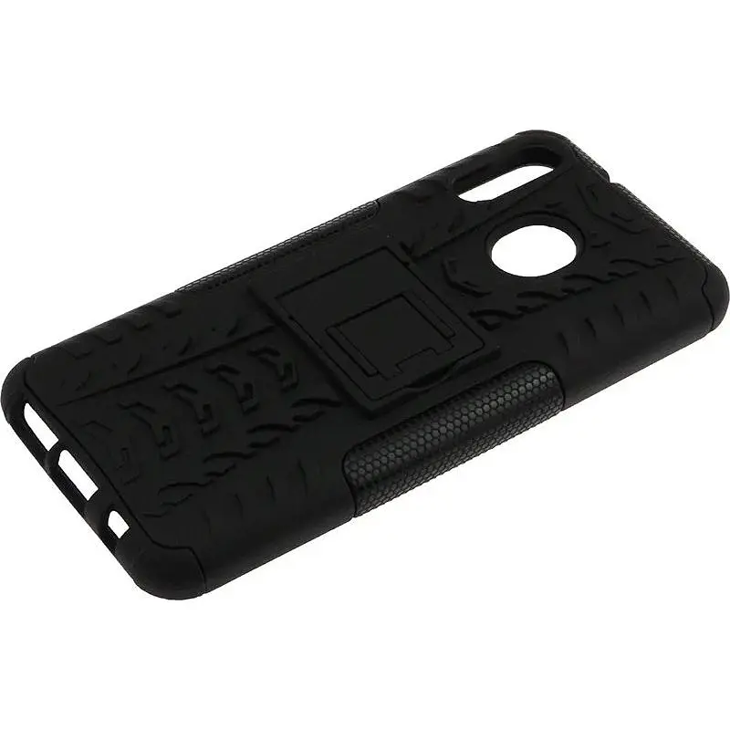 Чохол-накладка Toto Dazzle Kickstand 2 in 1 Case Samsung Galaxy M20 Black - фото 5