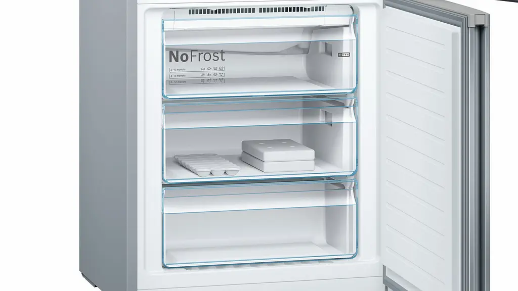Холодильник Bosch KGN49LB30U 203х67х70см 2 двері холодильне відділення 330 л морозильне відділення 105 л A++ NF Чорний скло (KGN49LB30U) - фото 3