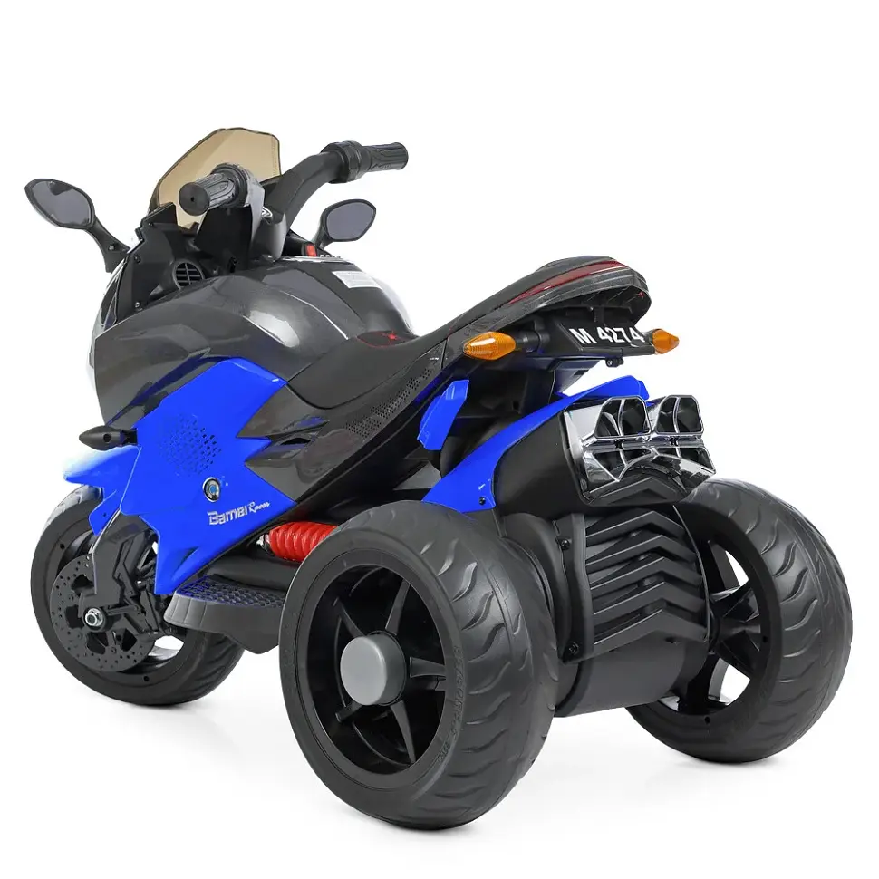 Дитячий електромотоцикл Bambi Racer M 4274EL-4 до 25 кг - фото 2