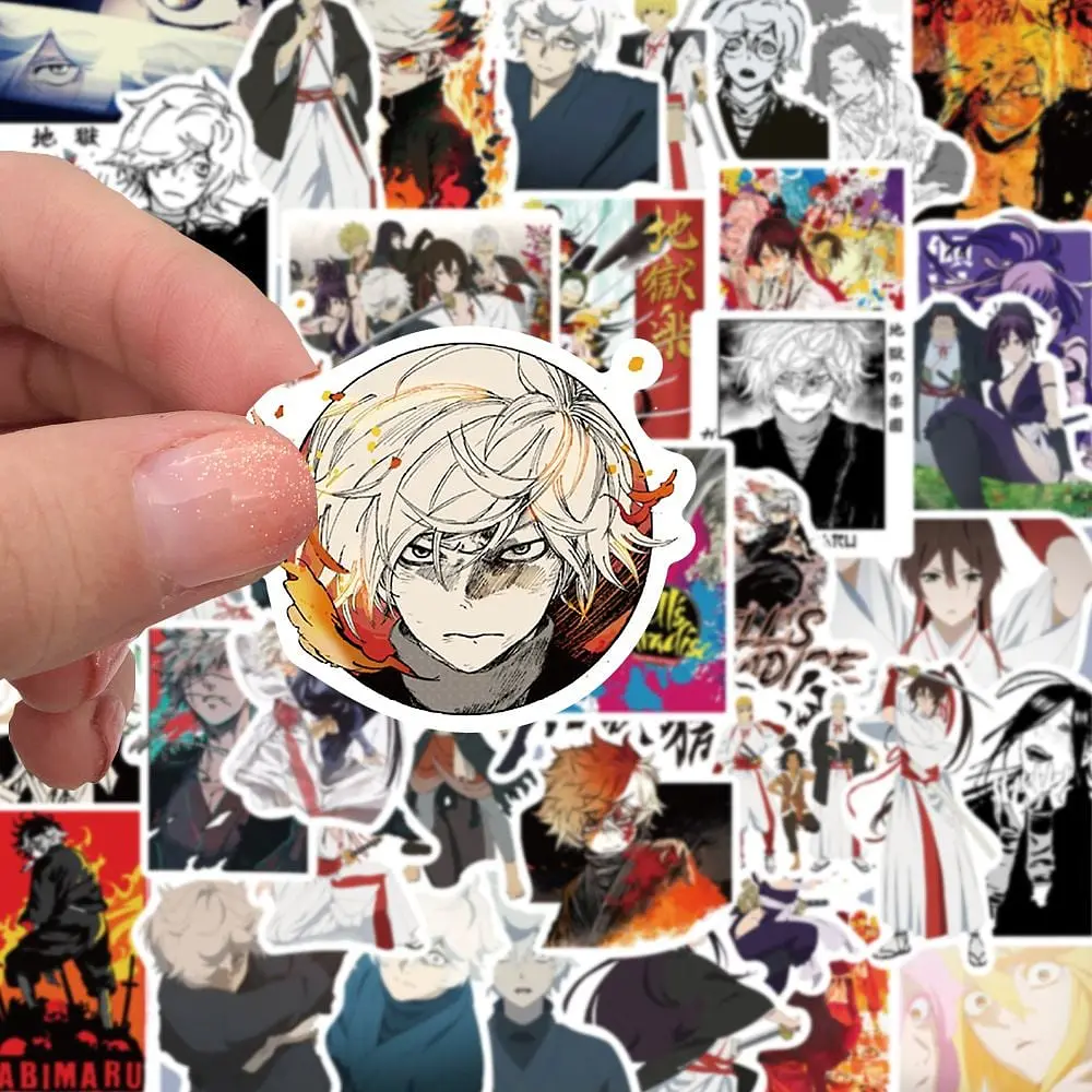 Стікерпак GeekLand Jigokuraku 50 штук - фото 4