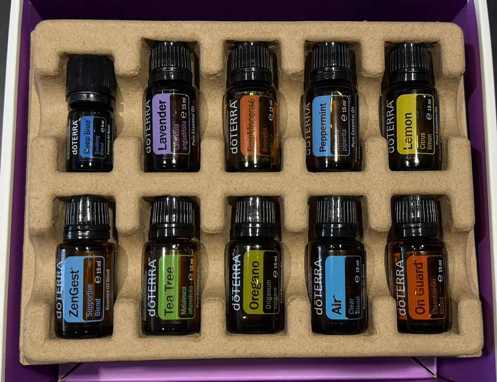 Набір ефірних олій Home Essentials doTERRA з дифузором Petal 2.0 — стартовий набір для дому та ароматерапії - фото 4