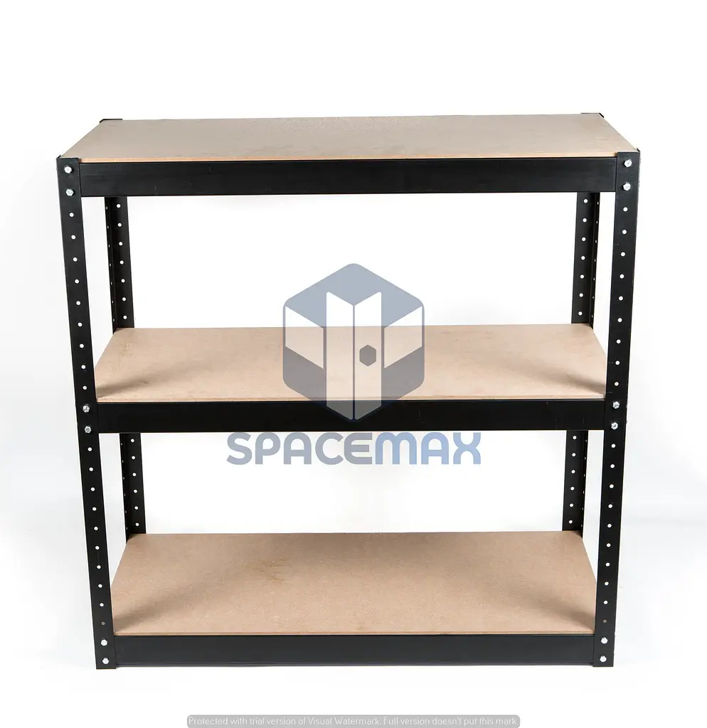 Стелаж металевий 80×90×50 оцинкований пофарбований самозбірний SPACEMAX - фото 5