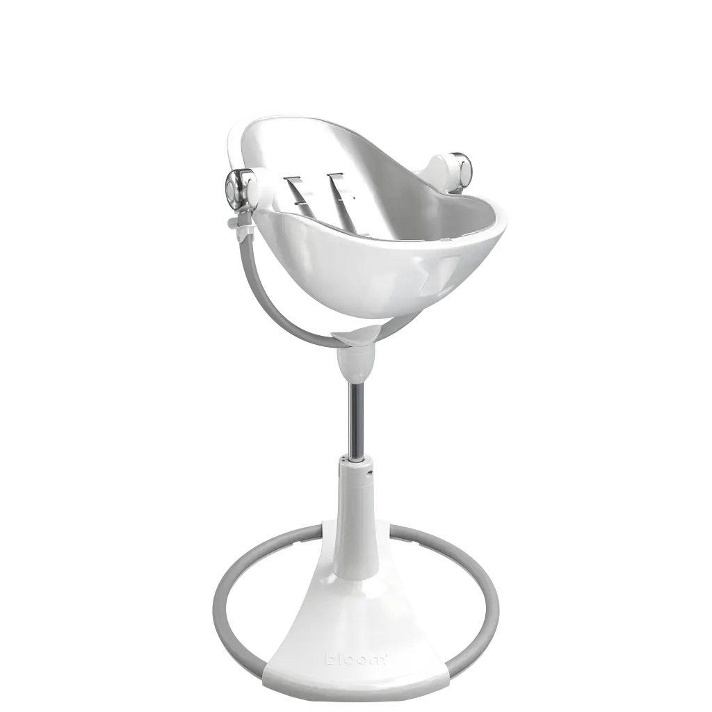 Стульчик для кормления Bloom Fresco White/Lunar silver (E10535-W\E10516-LSL) - фото 6