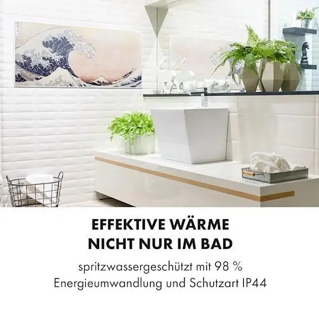 Инфракрасный обогреватель Klarstein Wonderwall Air Art Smart 700Вт (10035130) - фото 5